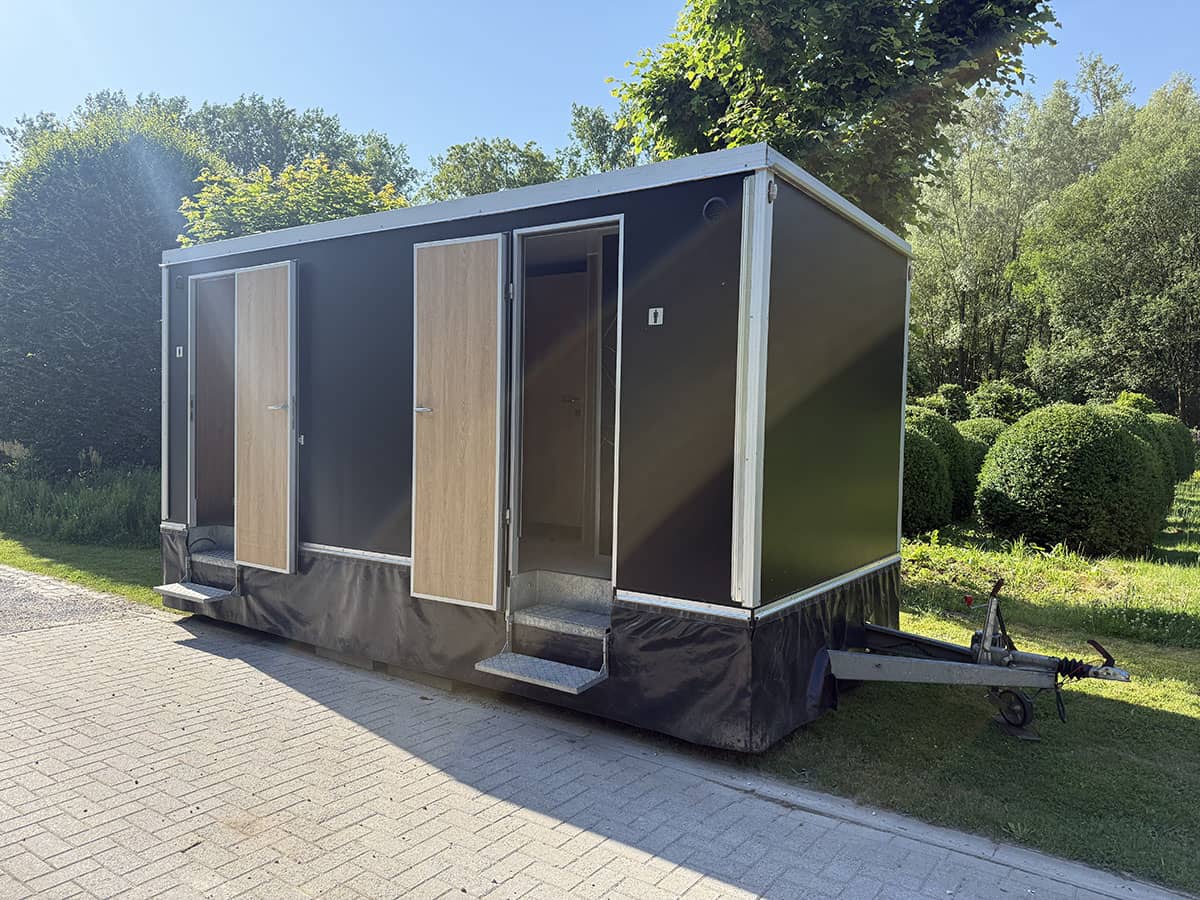 luxe toiletwagen groot